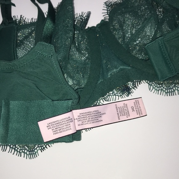 Green Push Up Bra - Picture 4 of 5